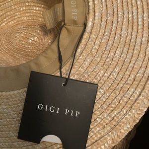 Gigi Pip Isla Straw Fedora